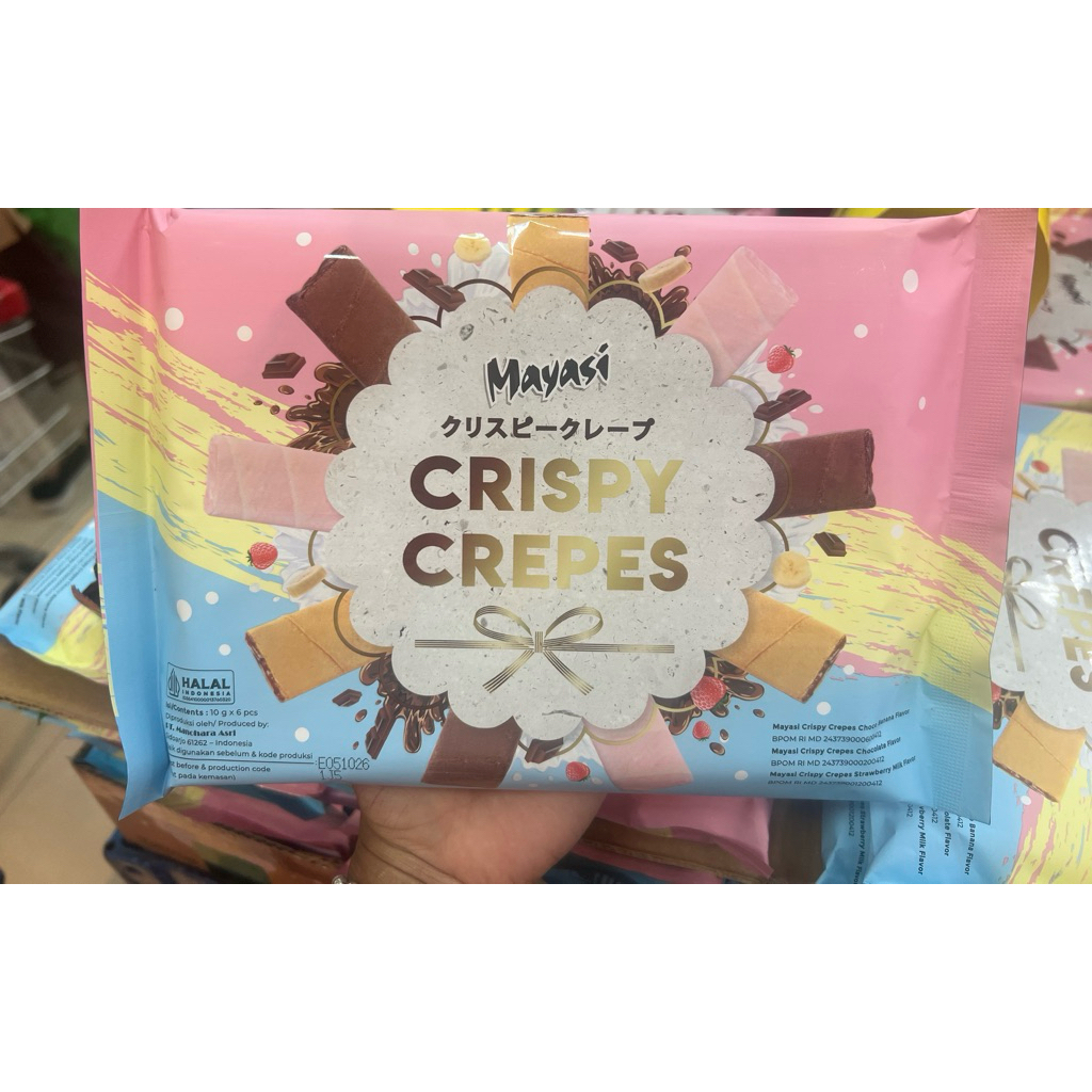Jual MAYASI CRISPY CREPES SHARE PACK | Shopee Indonesia