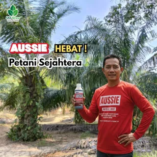 Obat Busuk Pucuk & Busuk Buah Sawit Paling Ampuh -AUSSIE 500 ML - Distributor Resmi Sustain Agro. Atasi Ganoderma, Bercak Daun, Layu