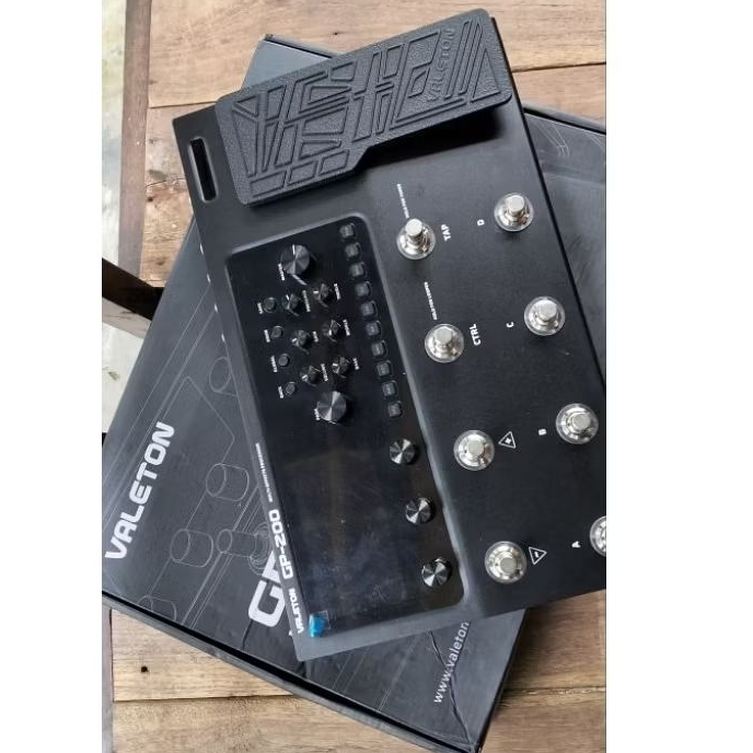 Jual efek gitar Valeton GP200 fullset mulus | Shopee Indonesia
