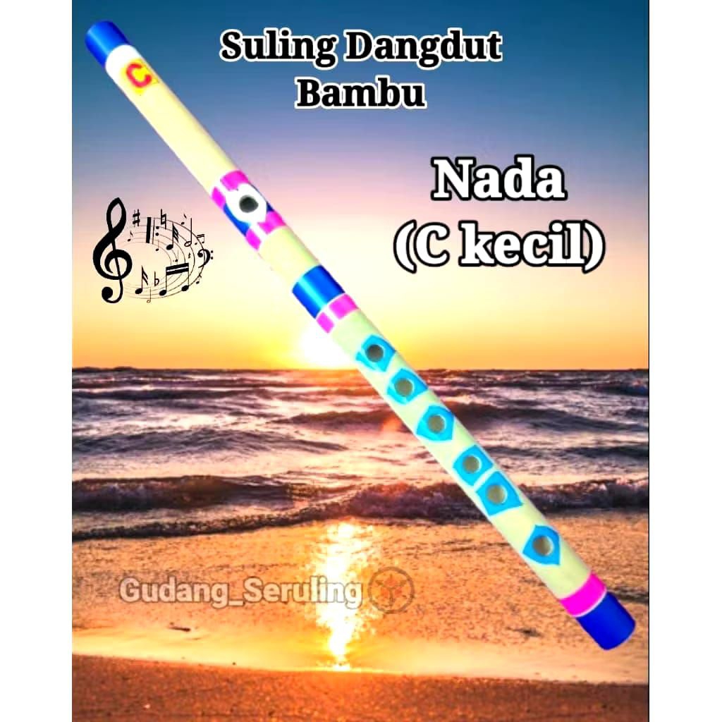 Jual Suling bambu dangdut nada C kecil, flat keyboard | Shopee Indonesia