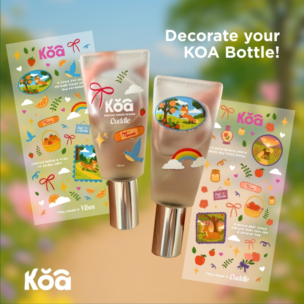 Koa Cuddle & Vibes Paket Bundling 2pcs Mix Varian Minyak Angin Parfum Roll On 10 - foto 2