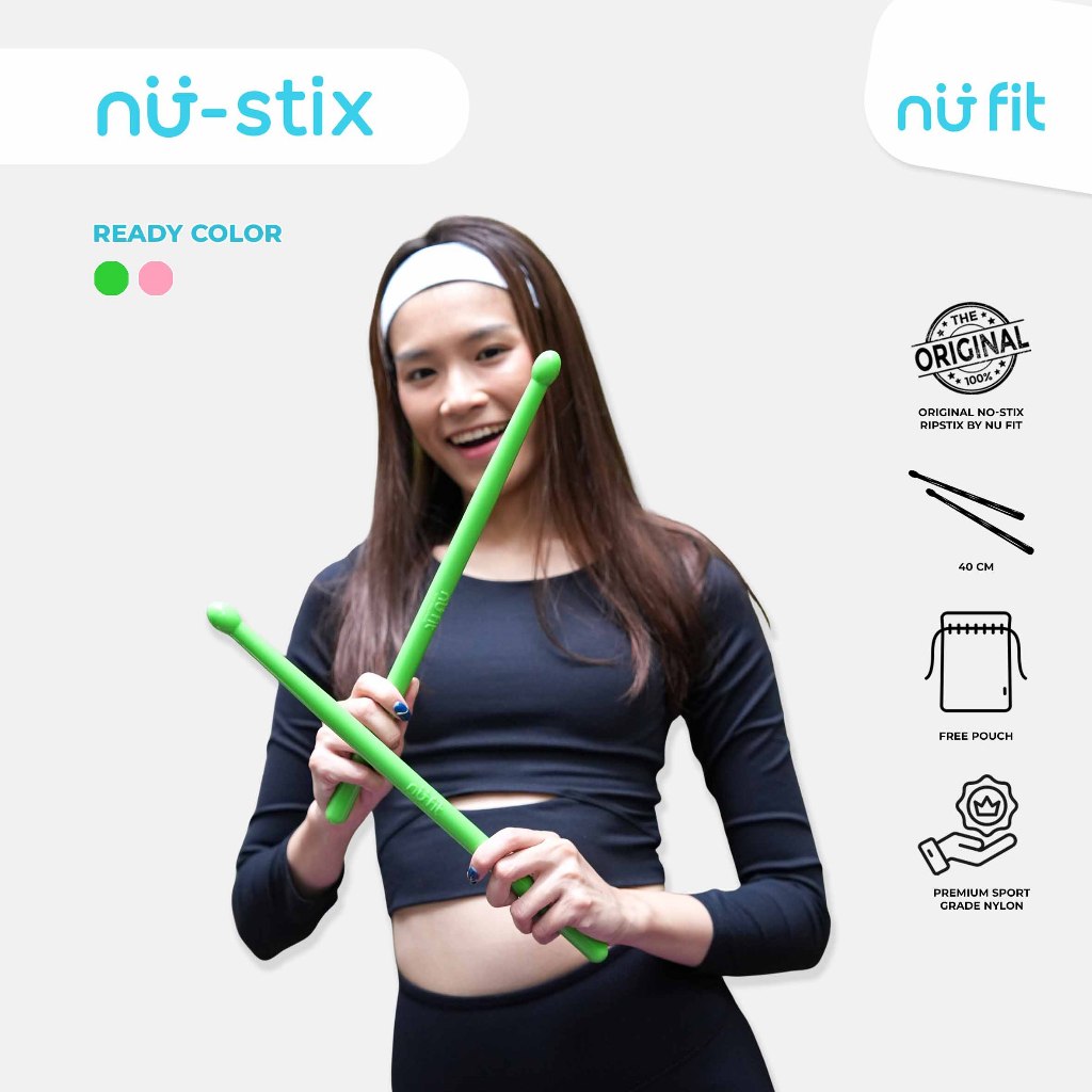 Jual Nu Fit - Original Nü-stix Ripstix by Nu Fit - Pound Fit Stick ...