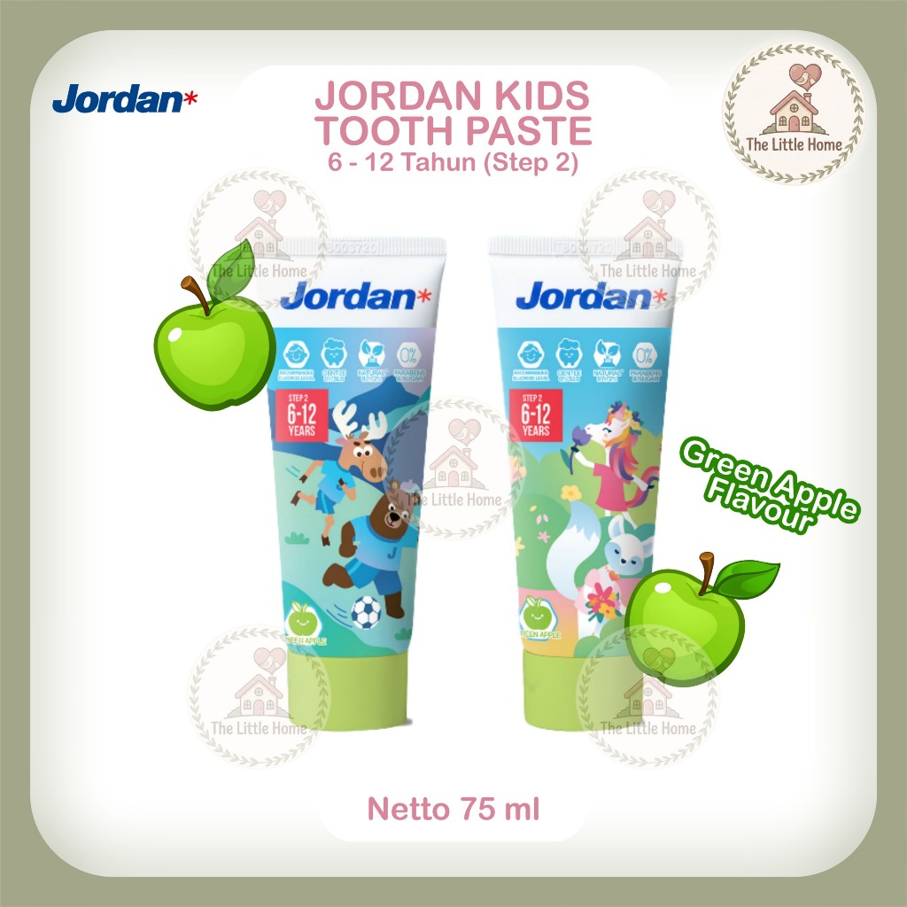 Jual Jordan Kids Pasta Gigi 6-12 Tahun (Step 2) Rasa Apel | Shopee ...