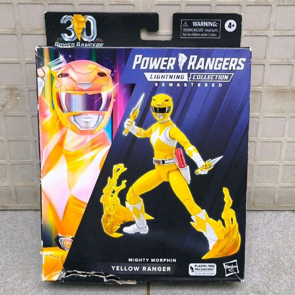 Jual HASBRO MMPR YELLOW RANGER REMASTERED TRINI KWAN MIGHTY MORPHIN ...