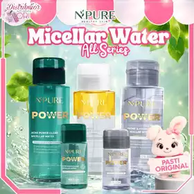 Npure Acne Power Clear Micellar Water Micellar Gentle Hydrate Micellar No Alcohol Sls Free Bpom