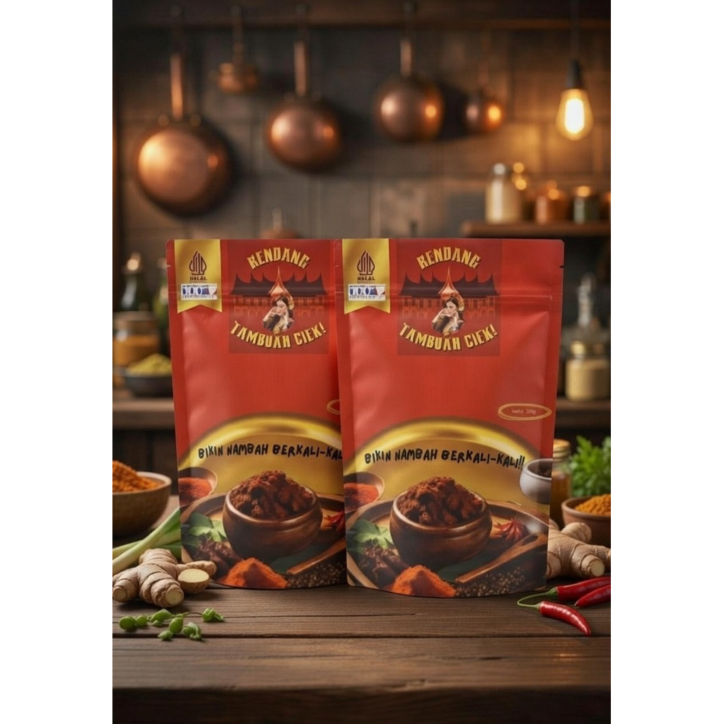 Jual RENDANG DAGING SAPI KEMASAN / INSTAN isi 2 paket 500 GRAM | Shopee ...