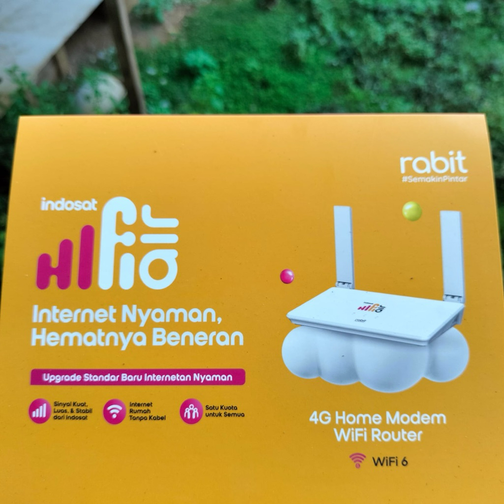 Jual Modem Router HIFI AIR INDOSAT IM3 Free 50GB RABBIT | Shopee Indonesia
