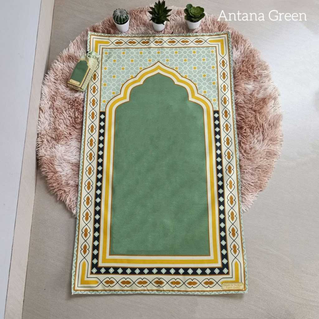 SAJADAH TRAVEL POUCH / Sajadah Turkiye Jumbo / Souvenir Haji Umroh Baby Leticia
