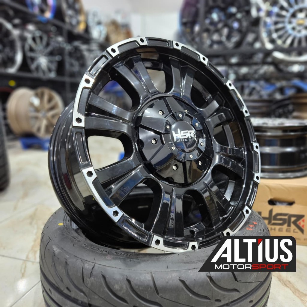 Jual HSR WHEEL Velg Mobil Off-Road R17 TSINGA HSR R17X8 H5X114,3 ET35 ...