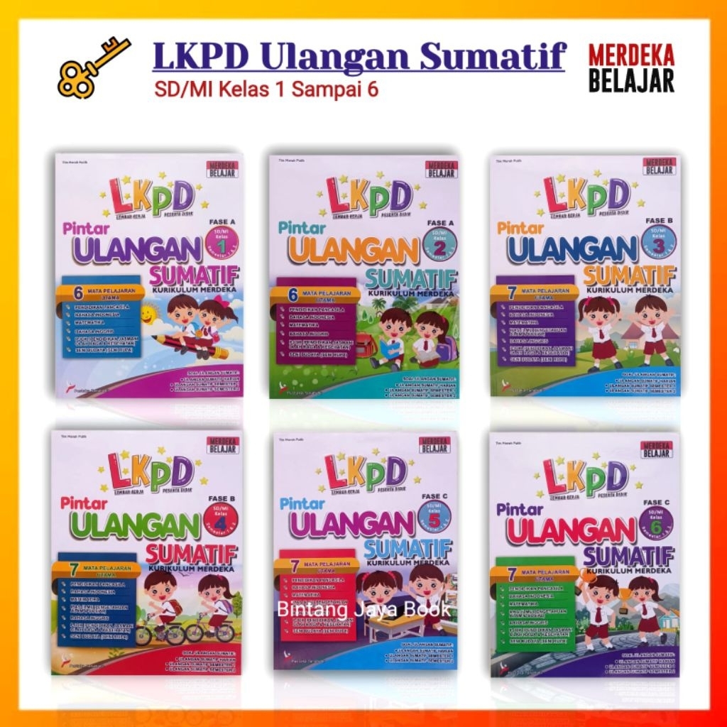 Jual Buku LKPD Pintar Ulangan Sumatif Kurikulum Merdeka SD/MI Kelas 1,2 ...