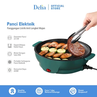 Panci Elektrik Multifungsi Anti Lengket 22CM