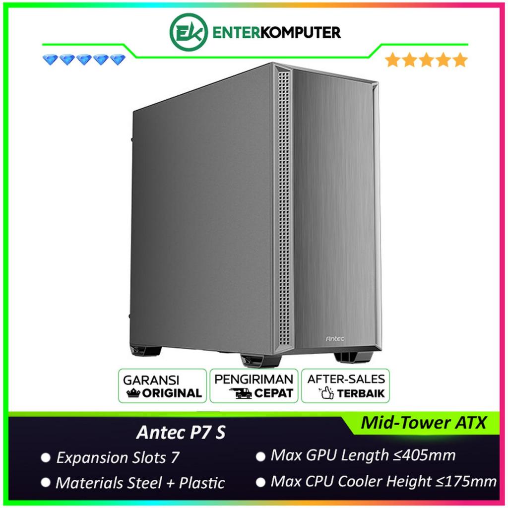 Jual Antec P7 S - Mid-Tower ATX Gaming Case - Sleek Brushed Front with ...