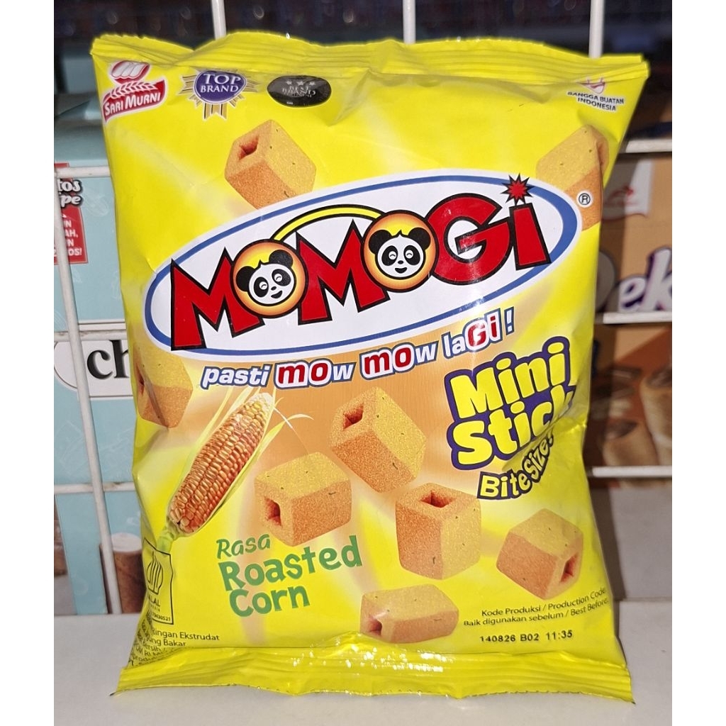 Jual MOMOGI STICK MINI 20GR JAGUNG BAKAR | Shopee Indonesia