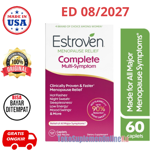 Jual Estroven Complete Menopause Relief 60 caplets | Menopause - Peri ...