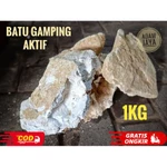 1KG | Batu Gamping Aktif Murni - 1Kg Gamping Tua ,kapur Alami & Ramah Lingkungan 100%asli sumber caco3 alami