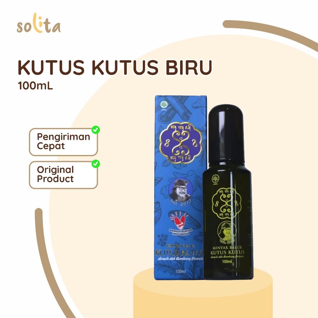 Jual Minyak Kutus Kutus Asli Bali Isi 100ml (KEMASAN BARU