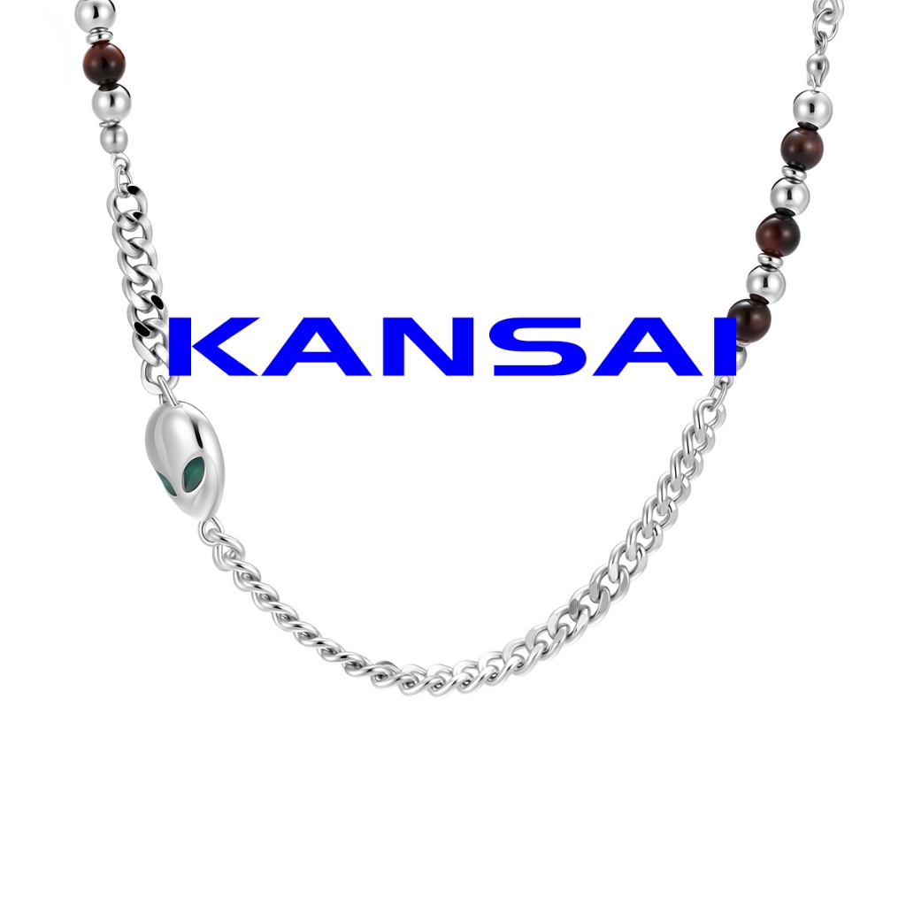 Jual KANASAI-Kalung Pria Titanium Gaya Trendy & Mewah ,Desain unik ...