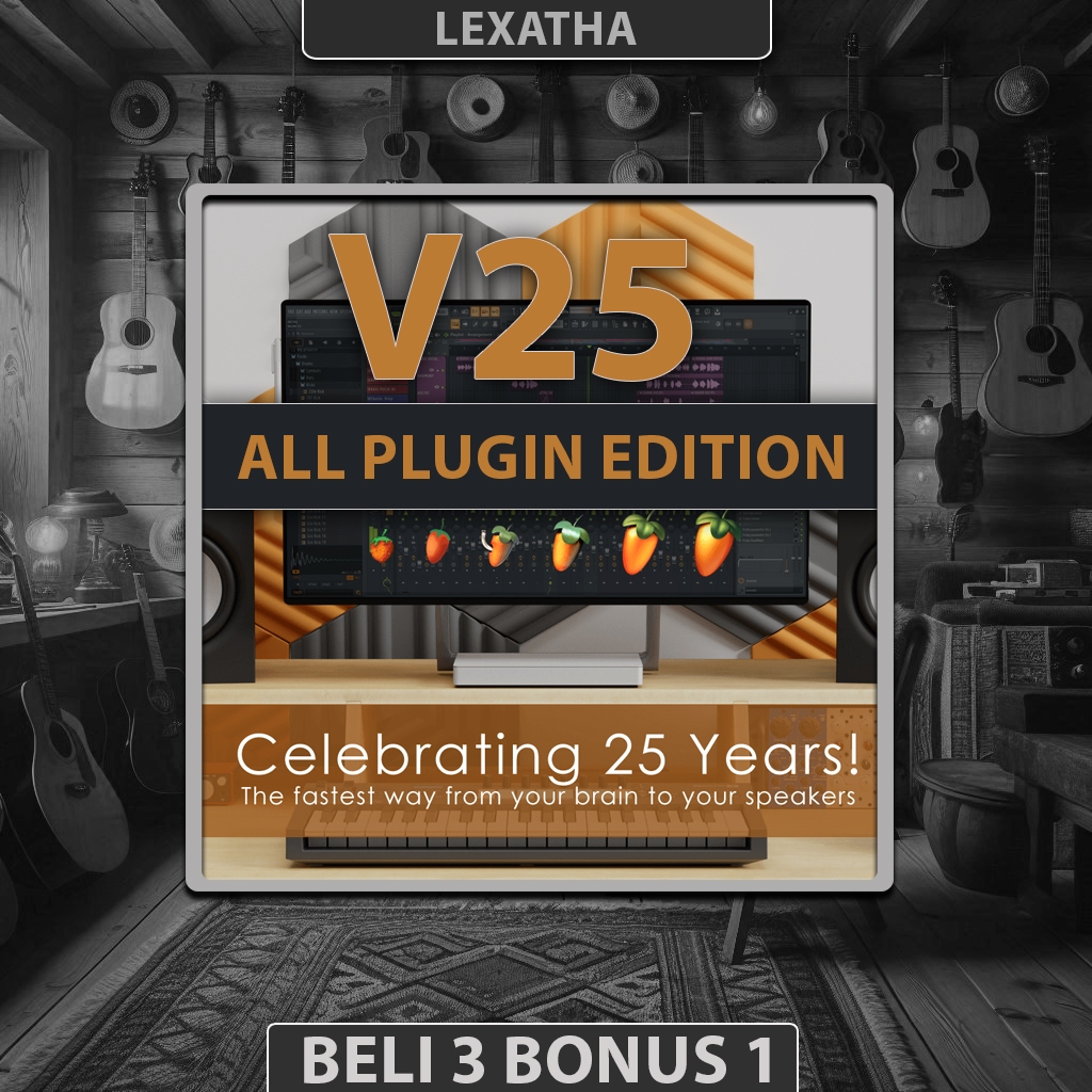 Jual FL STUDIO 25 ALL PLUGIN EDITION | Shopee Indonesia
