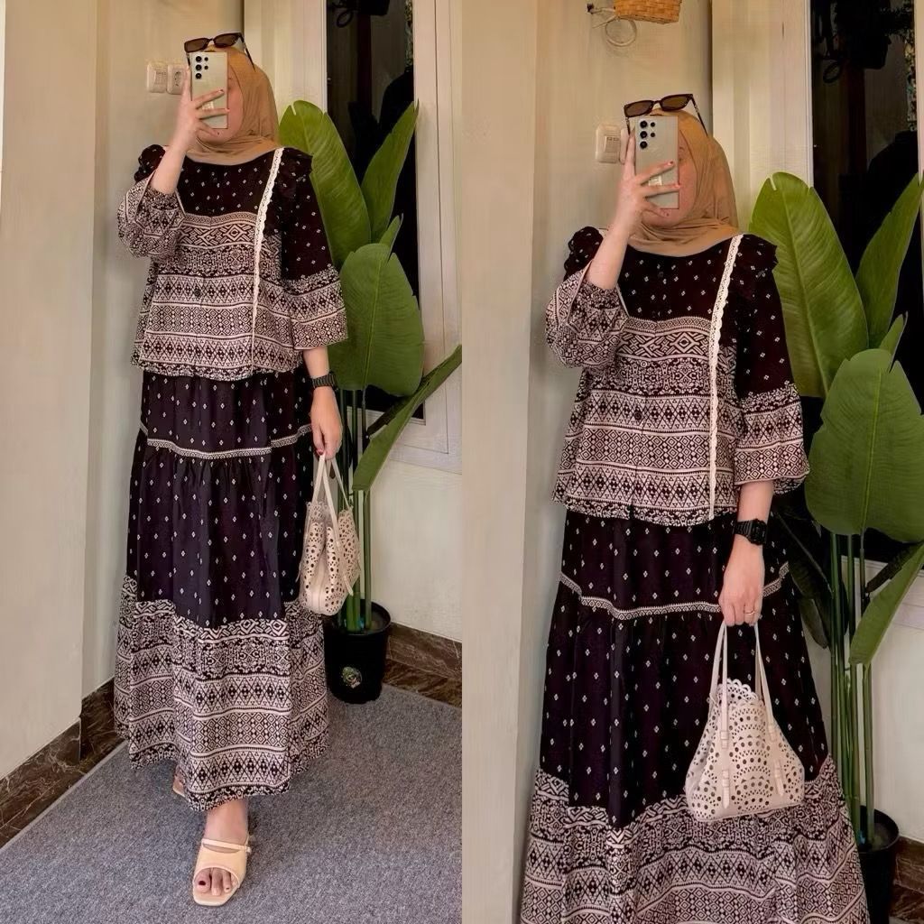 Jual BANDA STYLE - ZAYNA SET RAYON ROK MIX RENDA BUSUI FRIENDLY ...