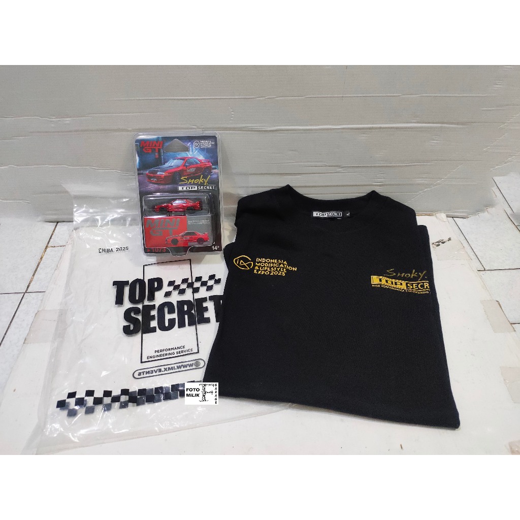 Jual MiniGT Mini GT Top Secret Nissan Skyline GTR R32 Red Chrome Carbon ...