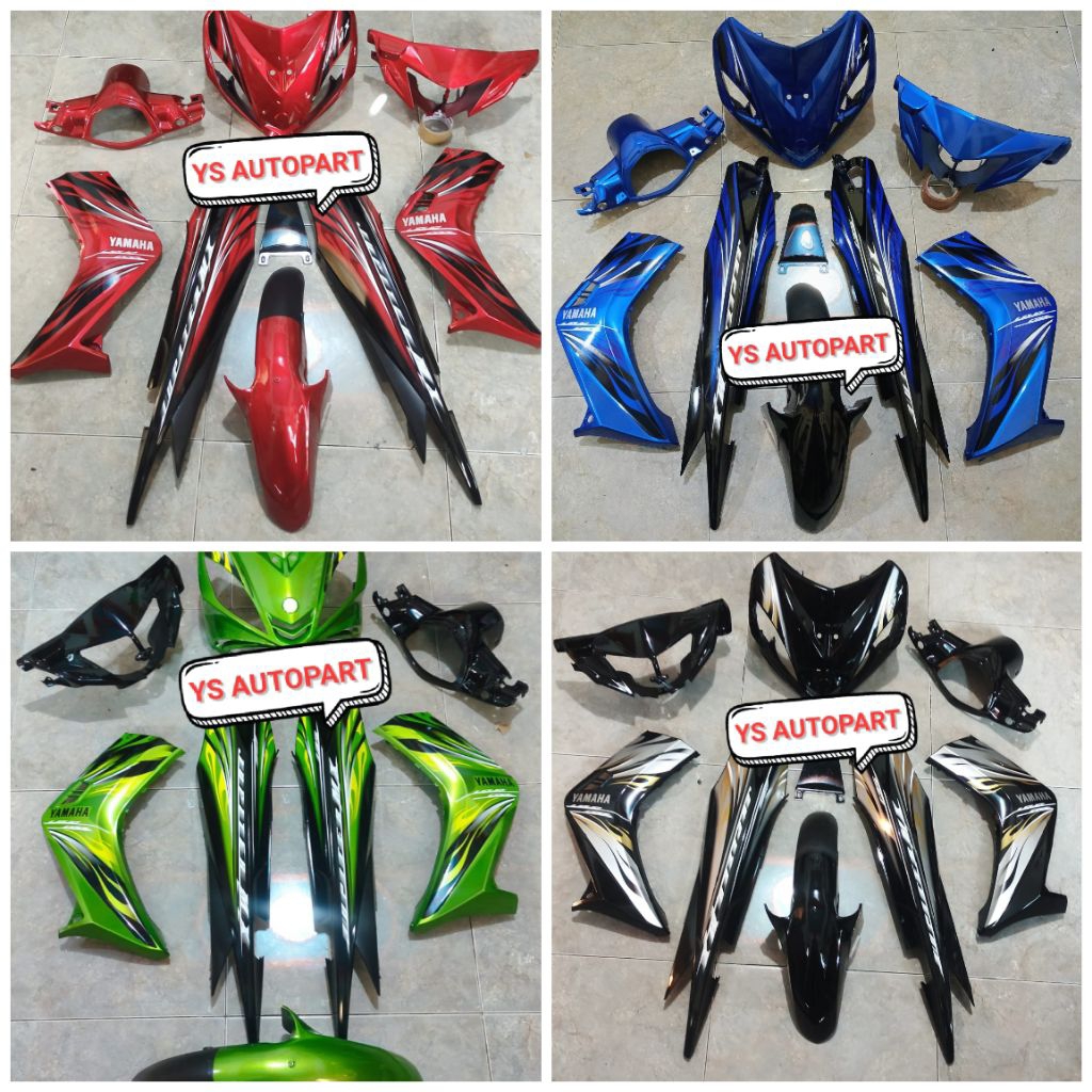 Jual COVER BODY FULLSET BODY HALUS JUPITER MX OLD MX LAMA ALL WARNA ...