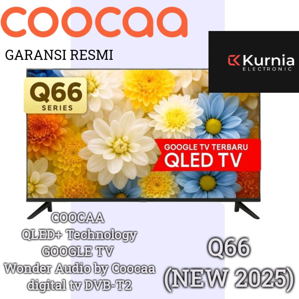 Jual COOCAA 32 Inch 32Q66 QLED Google tv 2025 / 32S3U Smart tv / 32Z55 ...