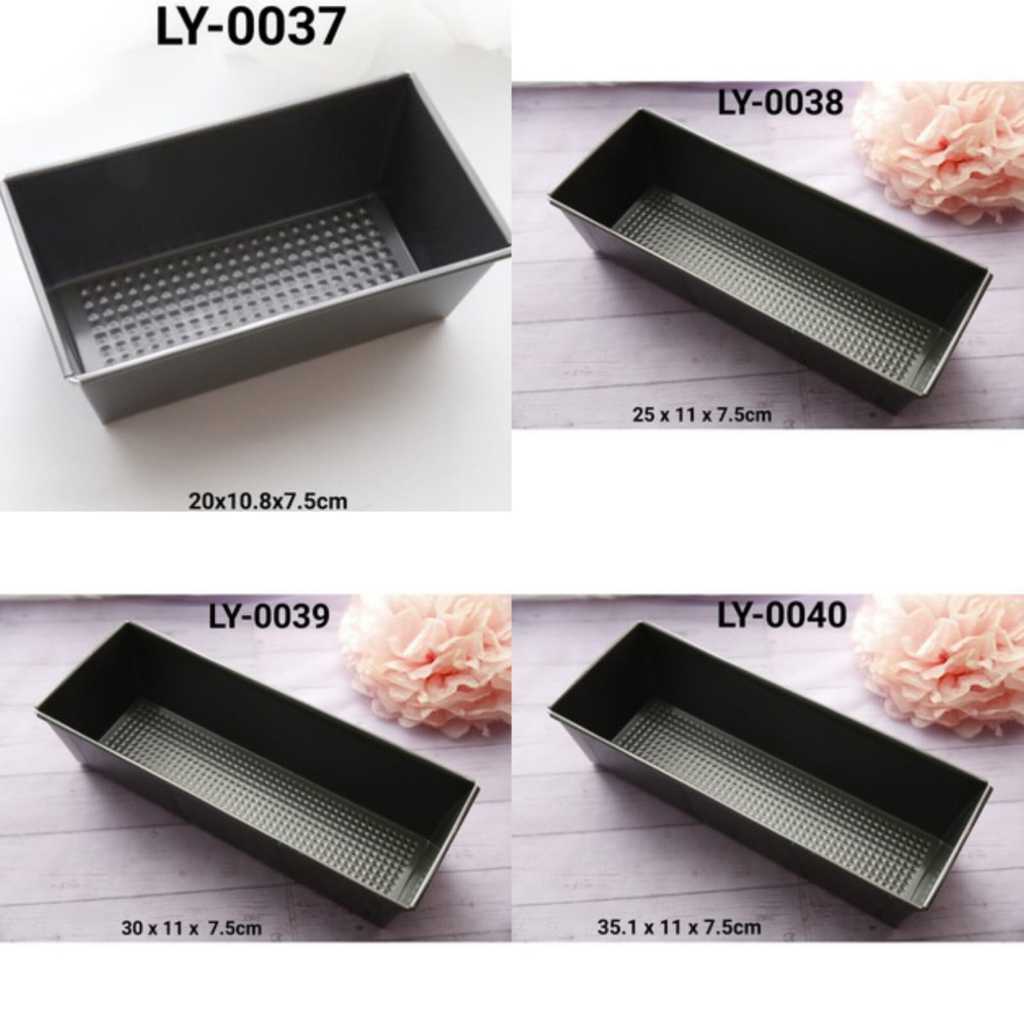 Jual GR-LY Loyang teflon loaf pan roti sobek roti kasur | Shopee Indonesia