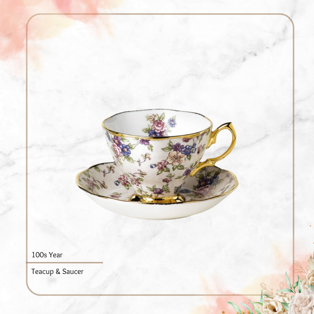 Jual Royal Albert 100 Years - Teacup & Saucer / Cangkir Teh & Tatakan ...