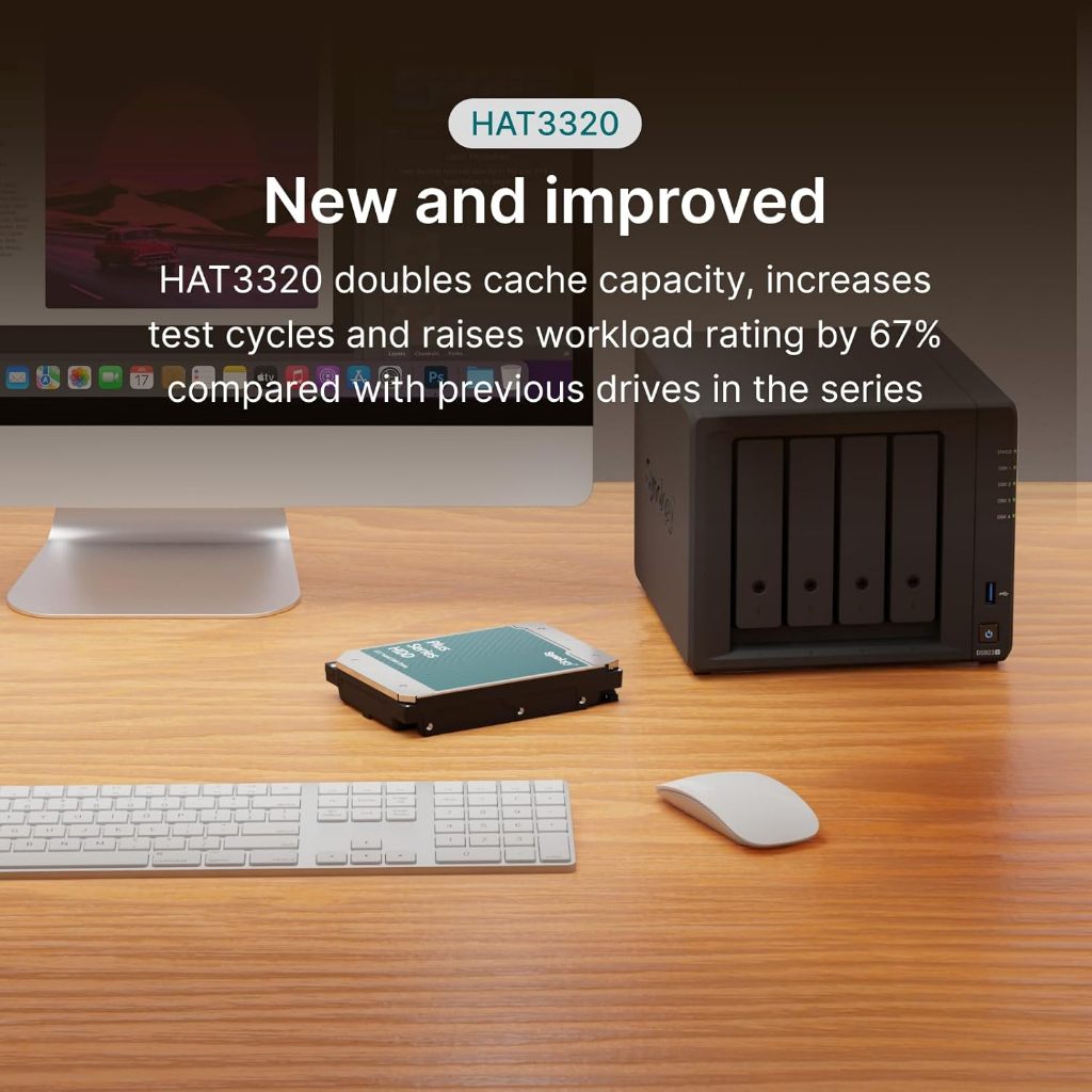 Jual Synology HAT3320-8T 8TB - HDD Harddisk 3.5 Inch SATA Plus