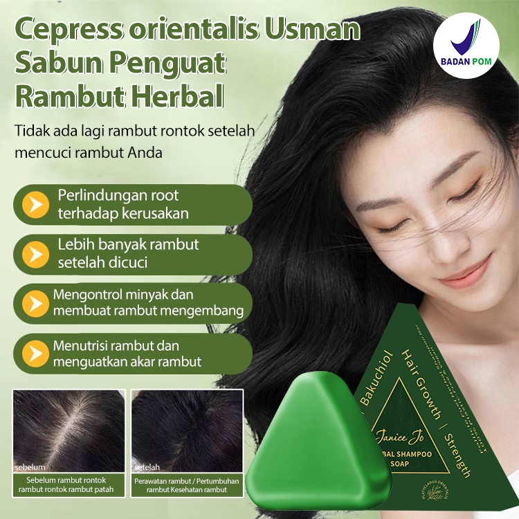 Jual [Beli 1 Gratis 1] Nature Triangle Shampoo Bar + Foam Net Sabun ...
