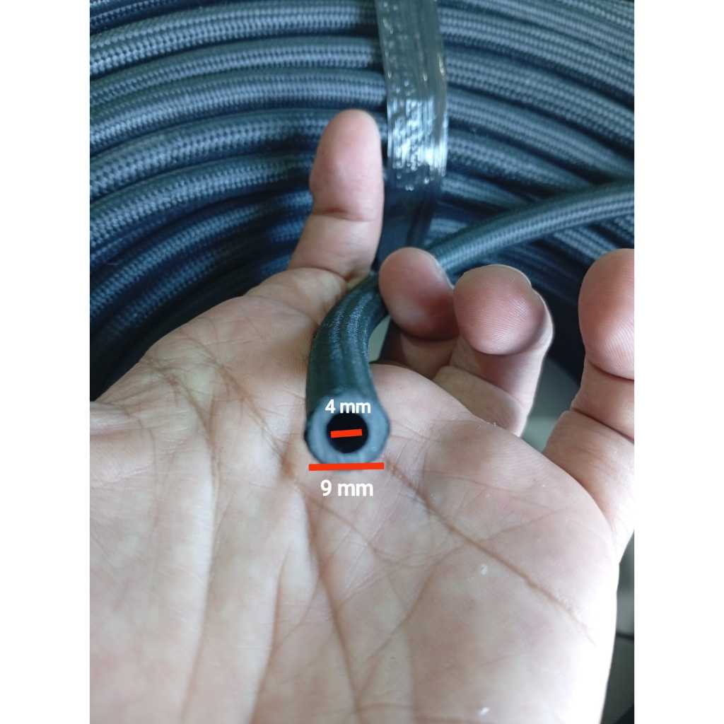 Jual Selang vacum rajut luar ukuran ID diameter dalam4 mm dan OD ...