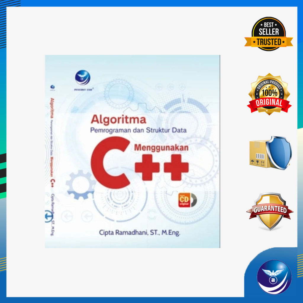 Jual Algoritma Pemrograman dan Struktur Data Menggunakan C++ - Cipta ...