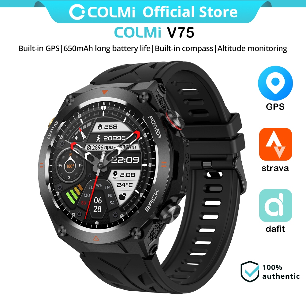 V75 Smartwatch With Built In Gps Jual COLMI V75 Smartwatch Built - Main Image