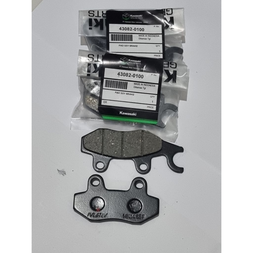 Front & Rear Semi-Metallic Brake Pads For Kawasaki KLX230R / KLX230S (2020-2023) – Caltric, Replaces 43082-0100