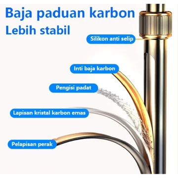 Tripod Stand DJD 2 1m Bahan Logam Holder HP Rotasi 360 Derajat