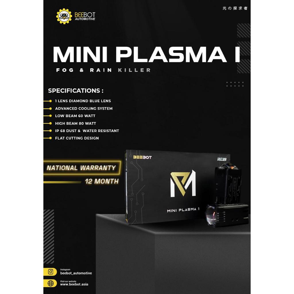 Jual MINI PROJECTOR 1 MATA BEEBOT MINI PLASMA 1 BLUE LENS | Shopee ...