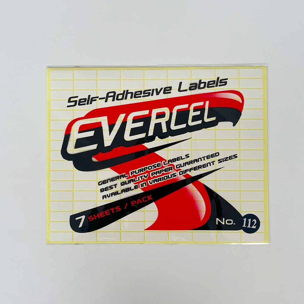 Jual LABEL EVERCEL No.112 (7 Sheets/Pack) | Shopee Indonesia