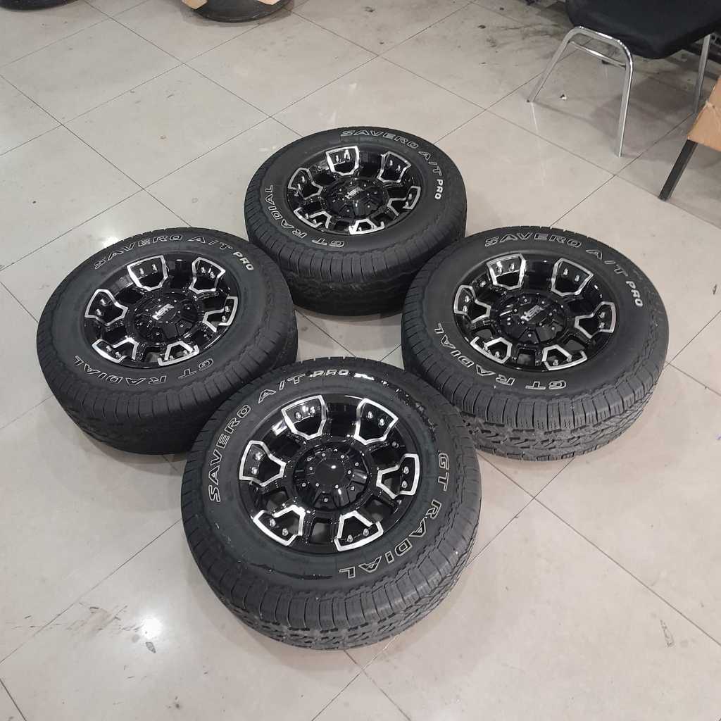 Jual Velg Mobil Bekas Racing HSR Rush Off-Road Ring 15 Lebar 8 Et -15 ...
