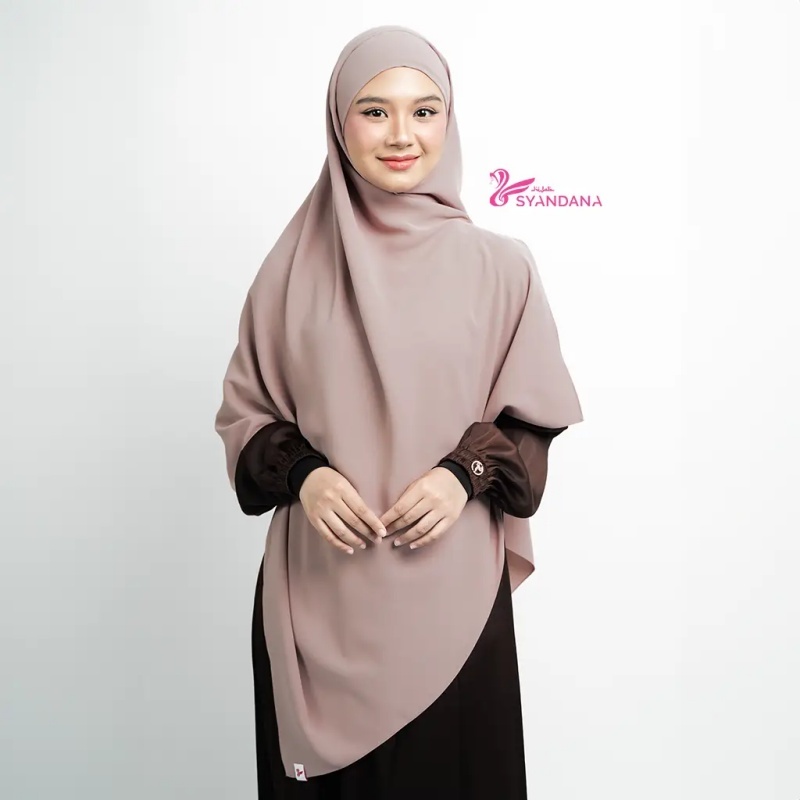 Hijab Syandana Zalfa Pashmina Bandana Pashban Bahan Mazen Anti UV By Kain Sultan