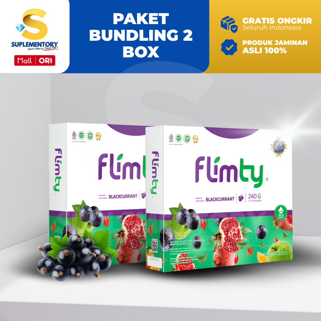 Jual Flimty Fiber - Bundling 2 Box - Paket Lebih Hemat | Shopee Indonesia