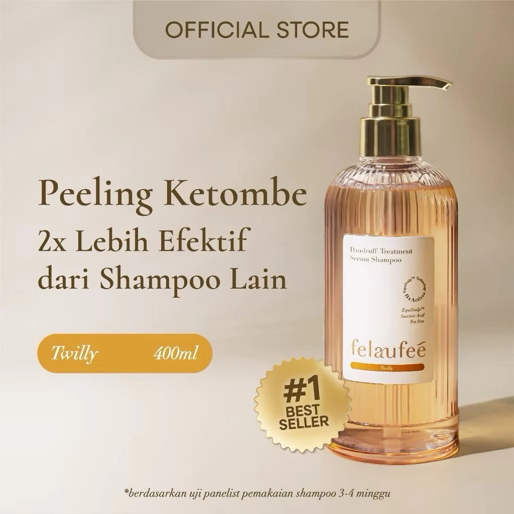 Jual FELAUFEE - Dandruff Treatment Serum Shampoo - Twilly | Anti ...