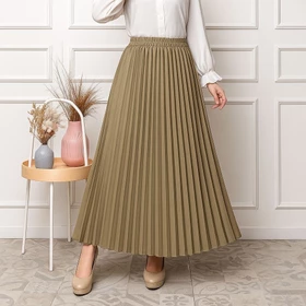 Aza Rok Plisket Dewasa Standar Bahan Hyget Premium