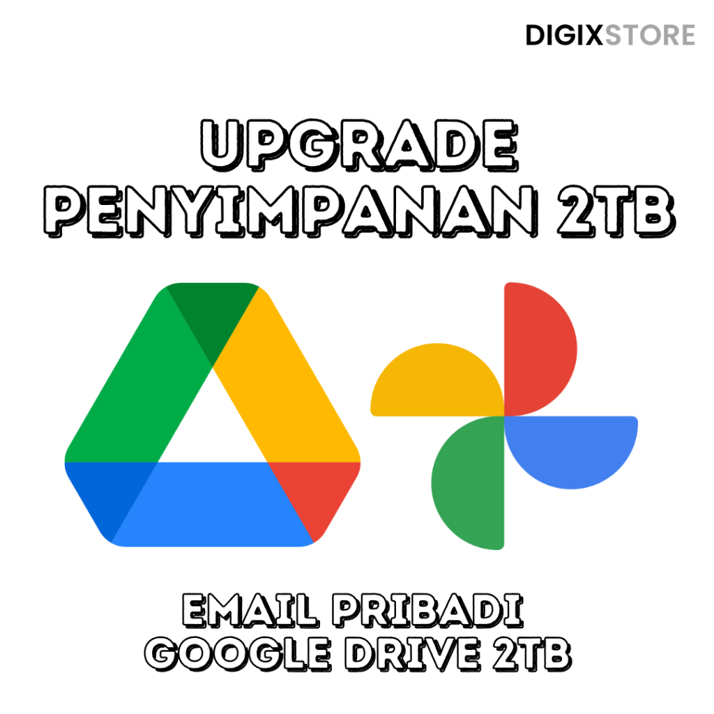 Jual Google Drive Upgrade Kapasitas Penyimpanan 2TB | Shopee Indonesia