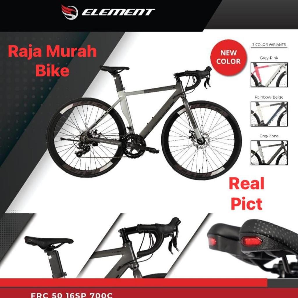 Jual Sepeda RoadBike Element FRC 50 Evo 700C Sepeda Terbaru Element ...