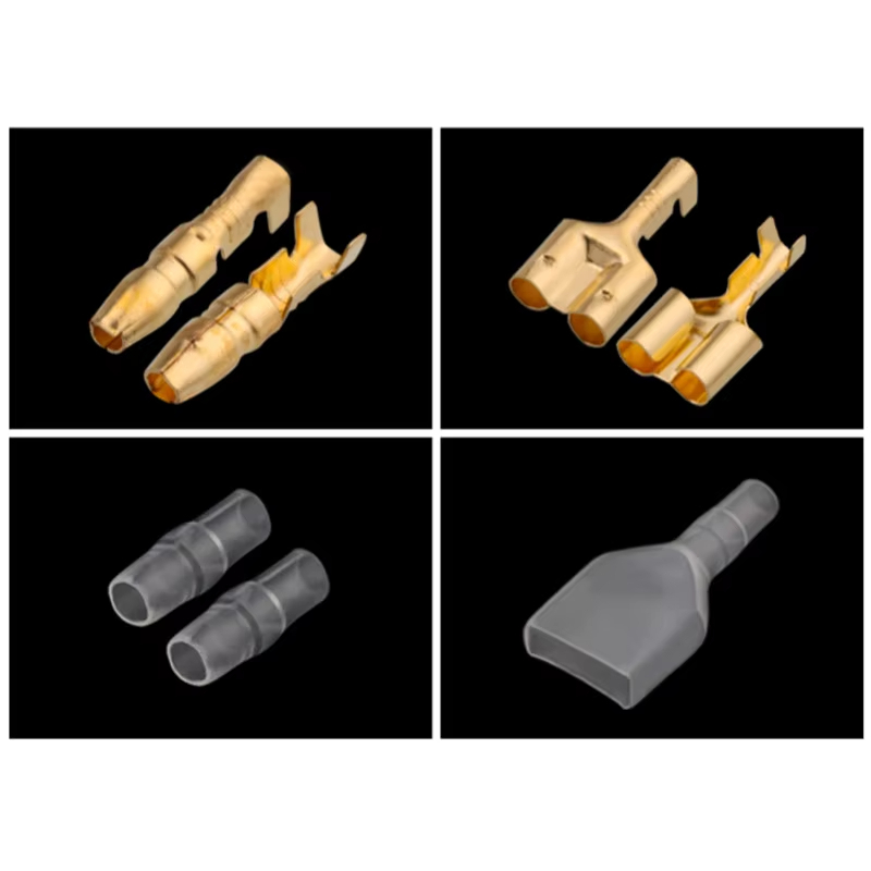 Jual Skun Terminal Kabel Bulat Gepeng 50 Set / Skun Female Male untuk ...