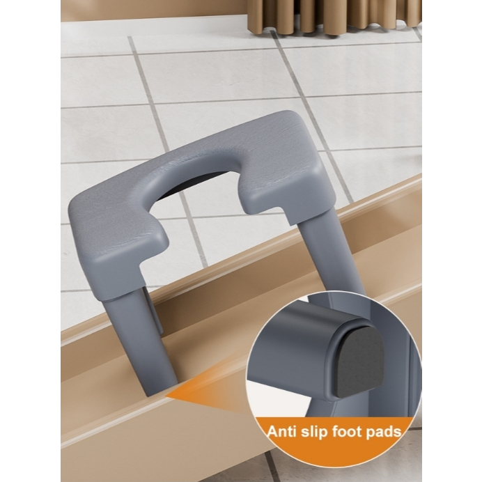 Duduk Toilet Jongkok Portable Bahan Plastik - Cocok untuk Ibu Hamil, Lansia dan Pasien Stroke