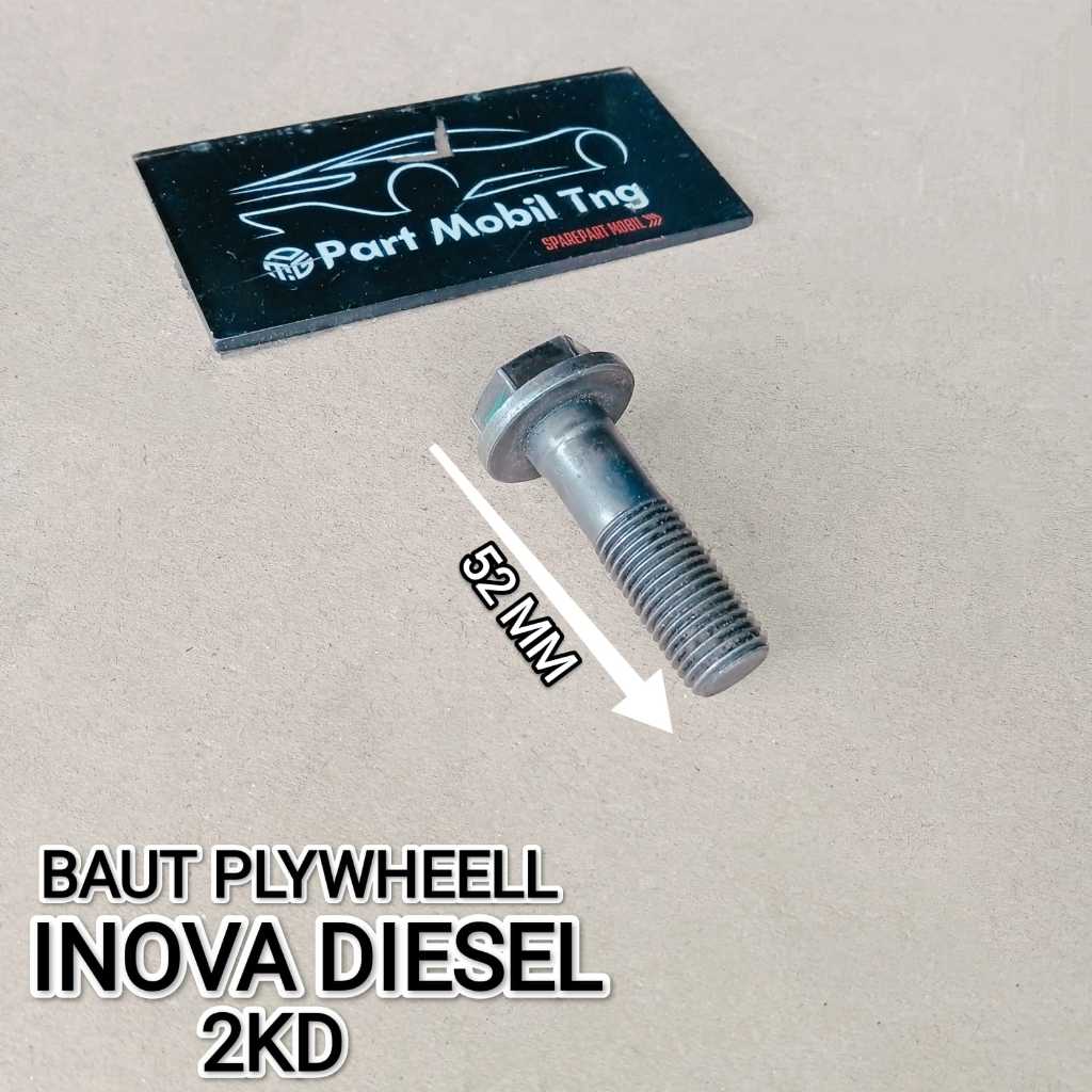 Jual Baut Bolt Flywheel Roda Gila Toyota Innova Diesel/Fortuner Diesel ...