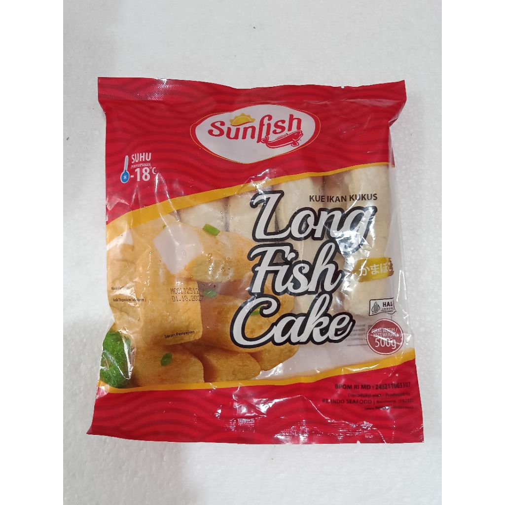 Jual Sunfish Long fish cake/kue ikan kukus 500gr | Shopee Indonesia