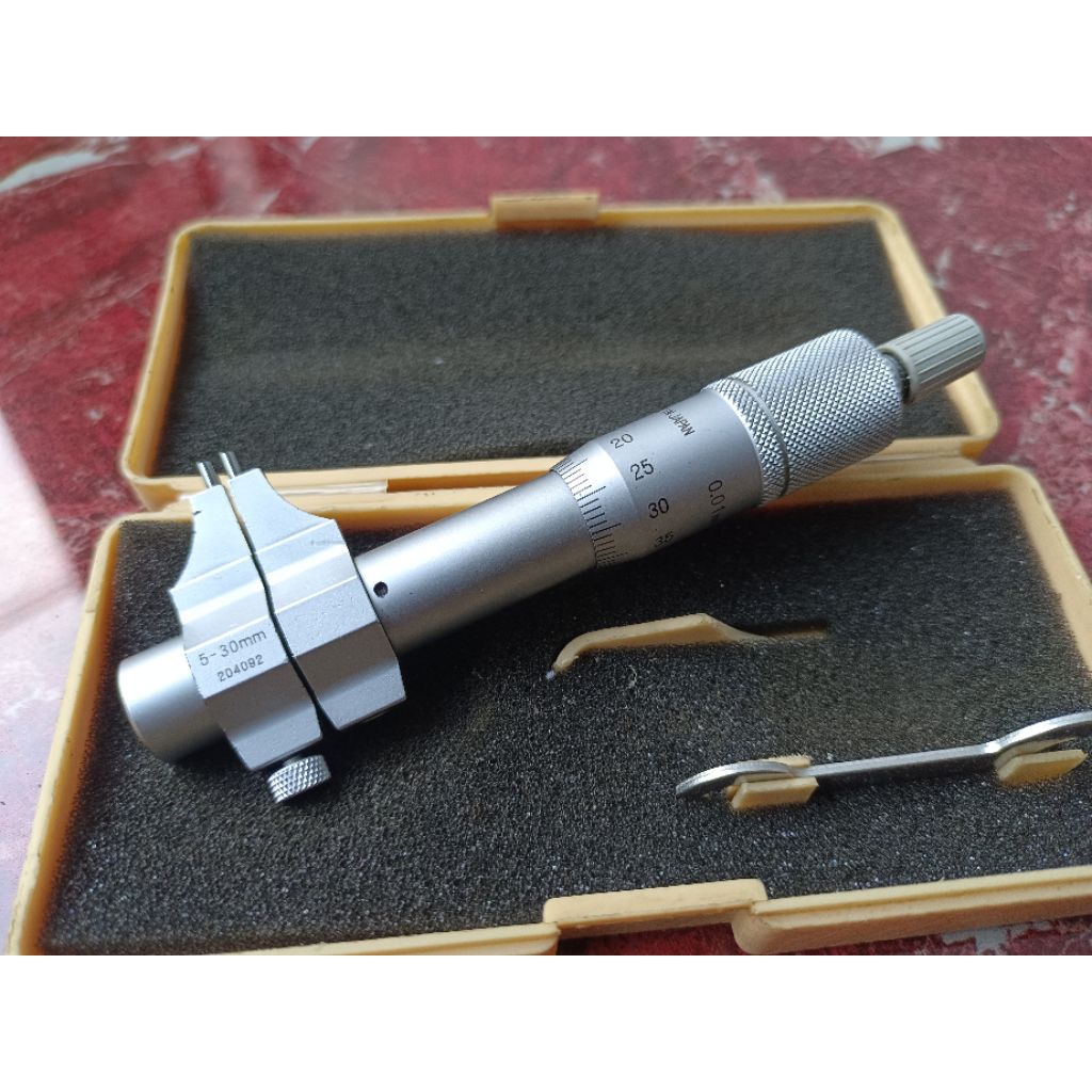 5-30mm bereik binnen micrometer, roestvrij staal 0.01mm precisie