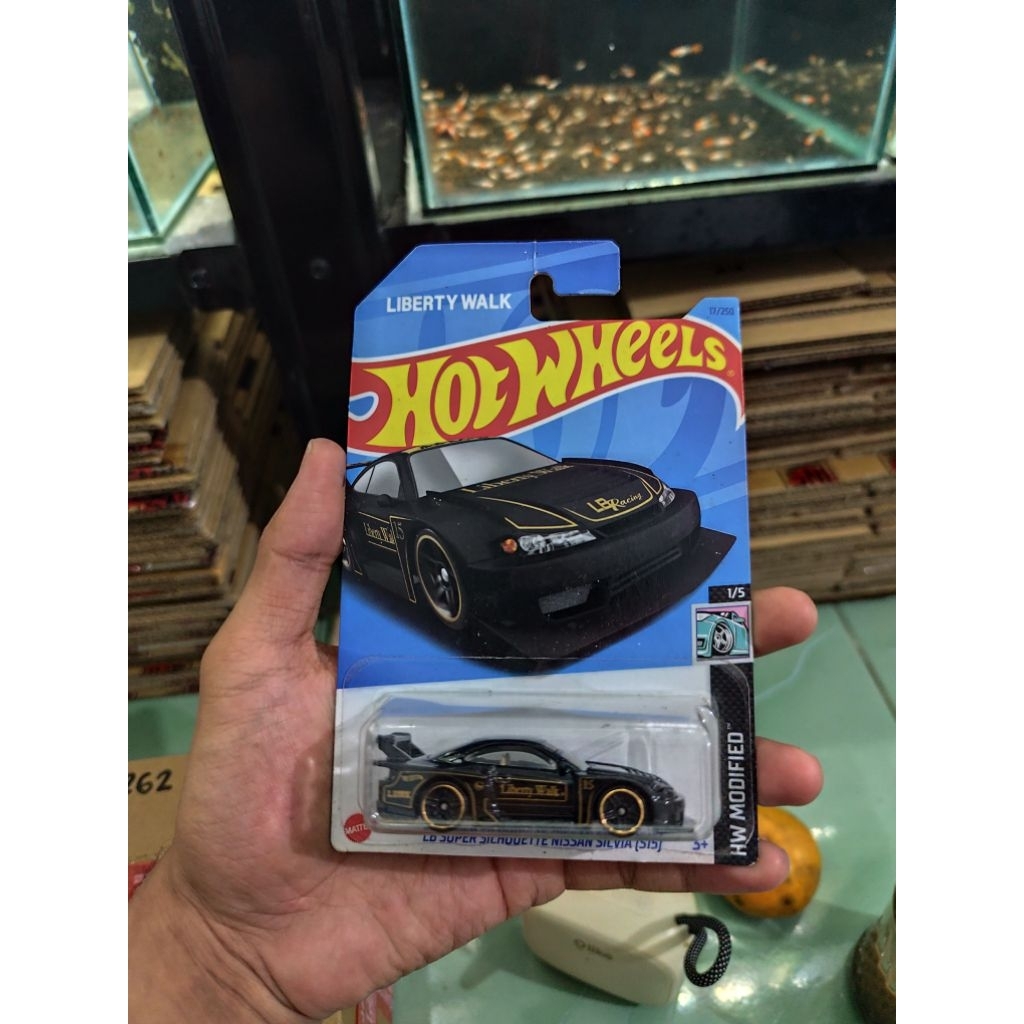 Jual Hot Wheels Lb Super Silhouette Nissan Silvia S15 Lbwk (Hitam ...